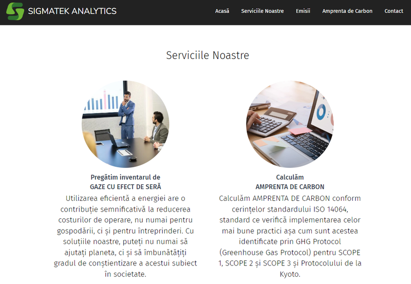 Sigmatek Analytics - Consultata privind modificarile climatice